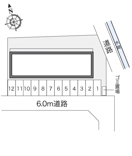 ★手数料０円★鳥取市商栄町 月極駐車場